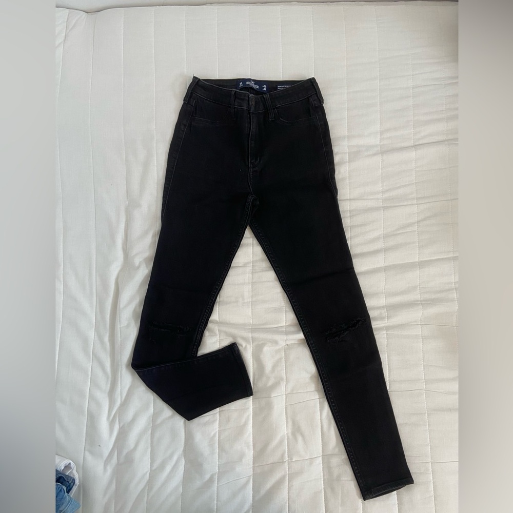 Hollister skinny jeans - black - US26